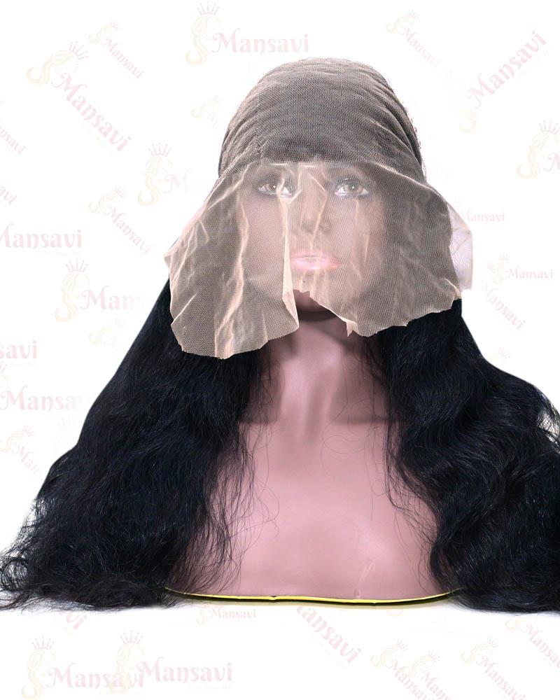 FRONT LACE WAVY WIG- 2WITH CLPPING