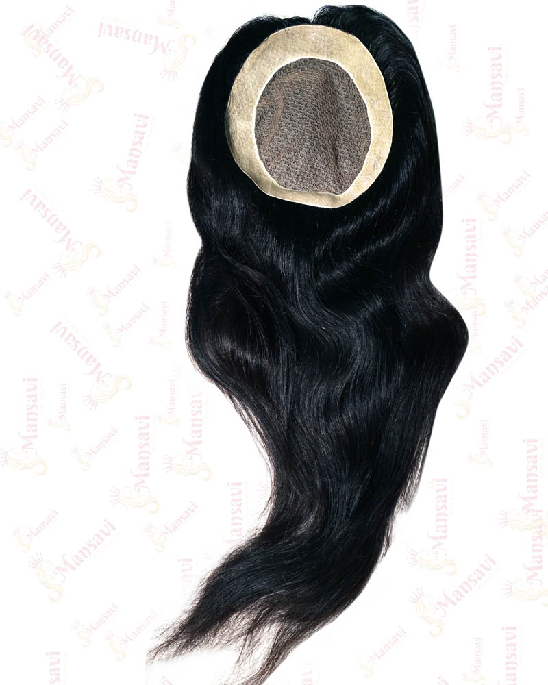 middle patches wig